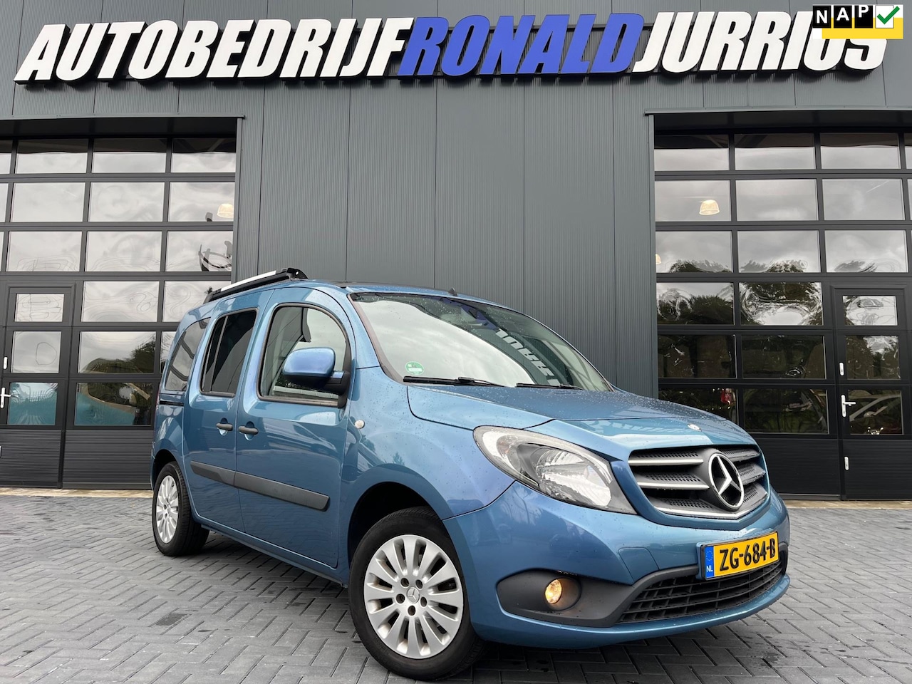 Mercedes-Benz Citan - 112 Ambiente Automaat/Benzine/5Persoons/Trekhaak/Dubbele zijschuifdeur/Nieuwe Apk - AutoWereld.nl
