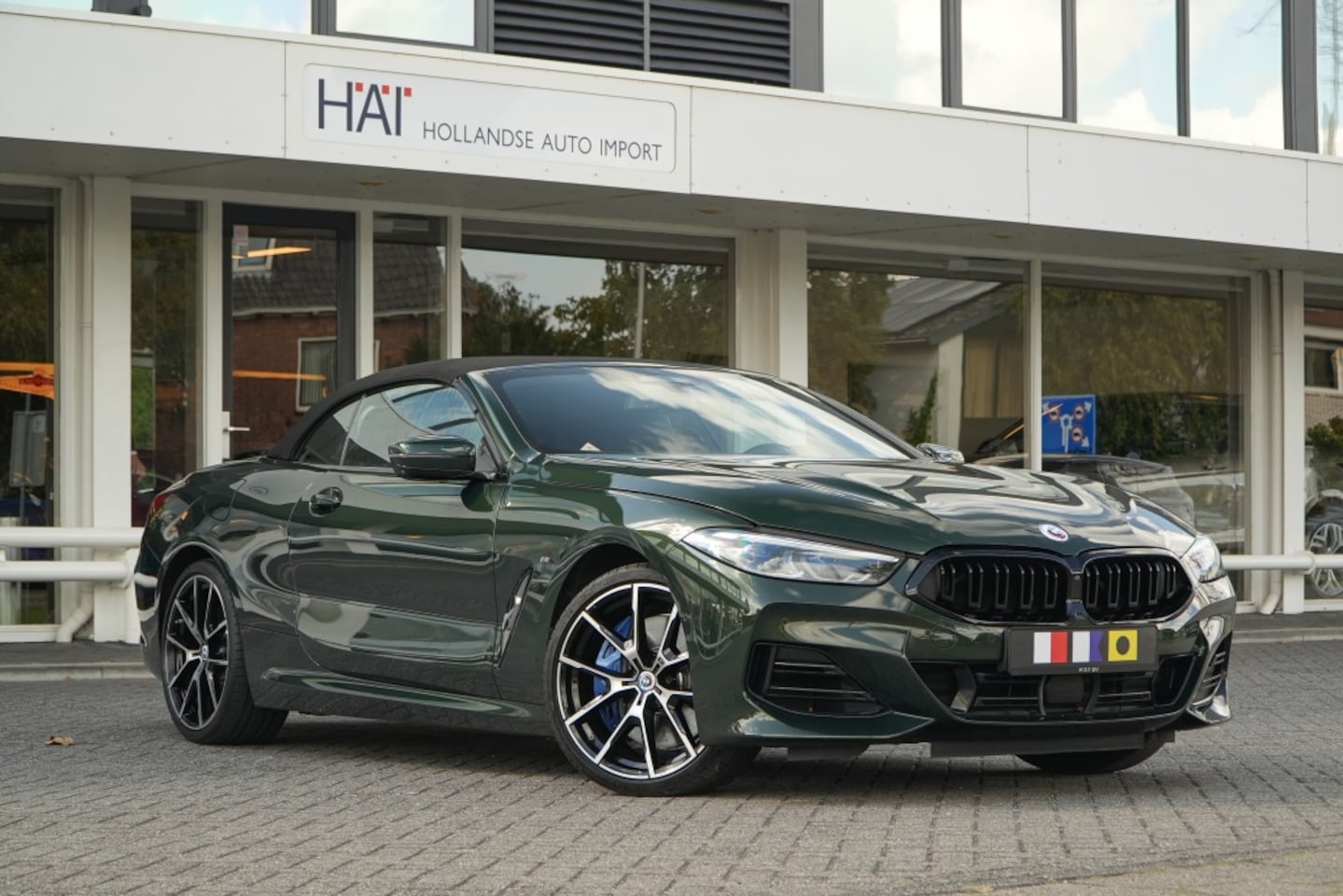 BMW 8-serie - 840i X Drive I M-sport I ACC I Sanremo groen - AutoWereld.nl