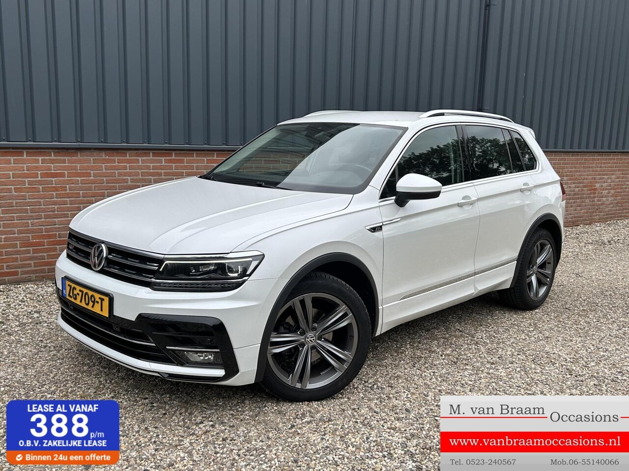 Volkswagen Tiguan - 1.4 TSI 150PK DSG R-Line Trekhaak/El-klep/ - AutoWereld.nl