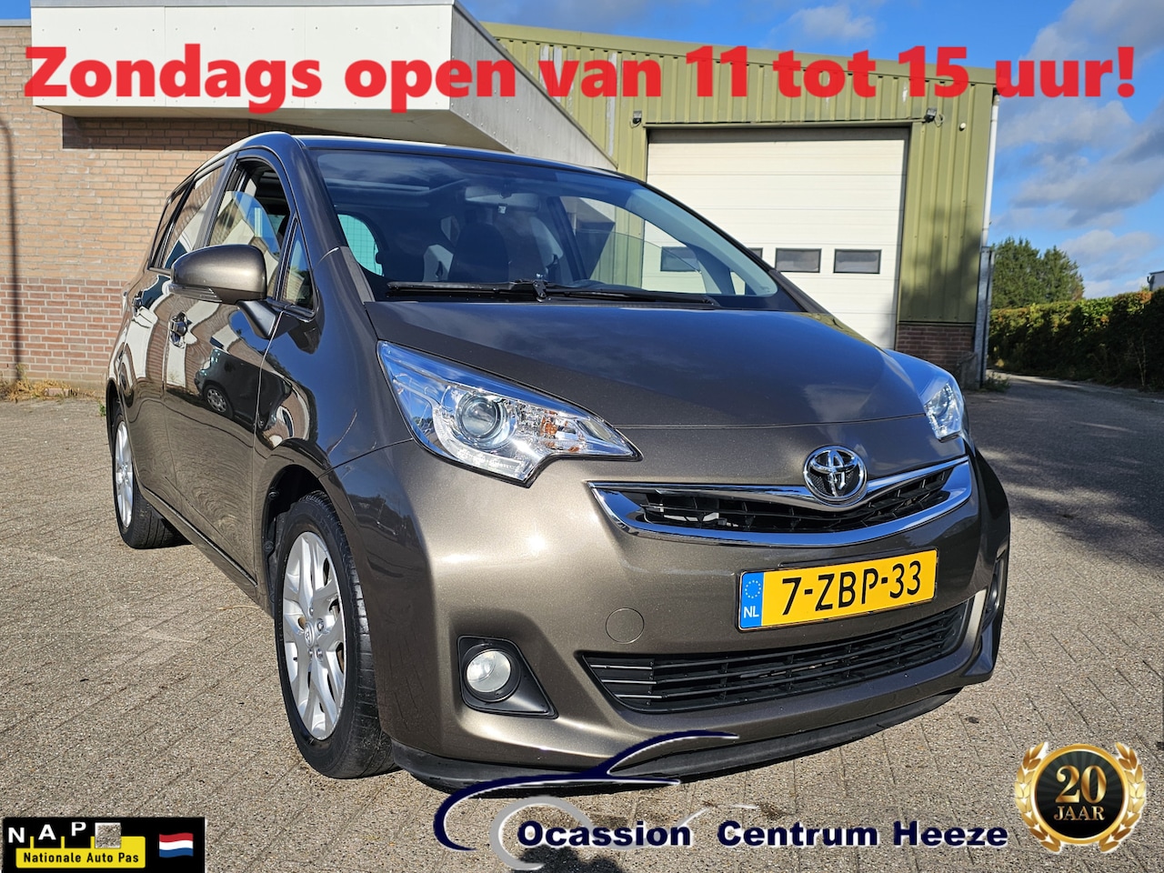 Toyota Verso S - 1.3 VVT-i AUT! NL Auto! Camera! Trekhaak! GERESERVEERD! - AutoWereld.nl