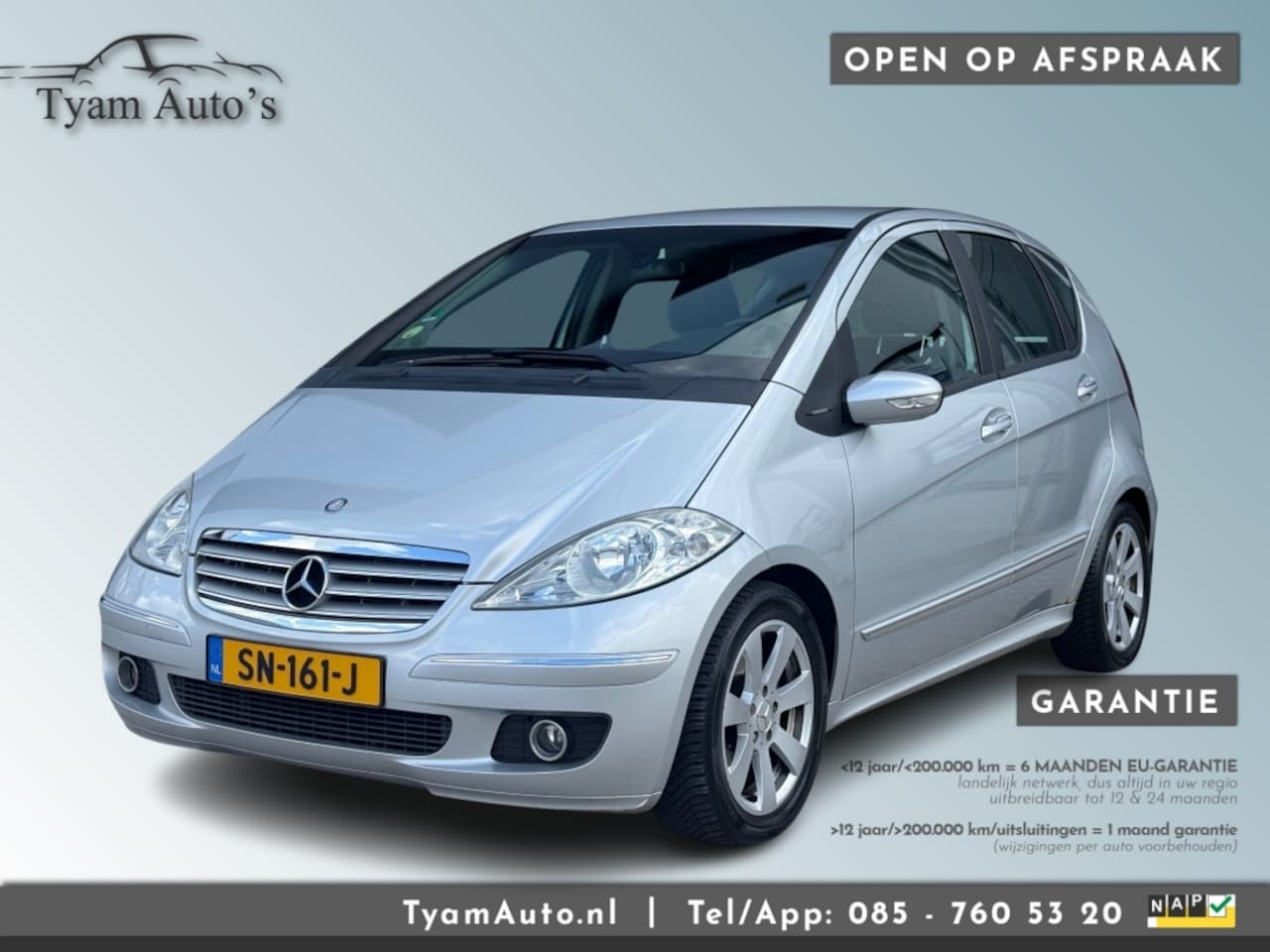 Mercedes-Benz A-klasse - A150 AUTOMAAT / AIRCO STOELVERWARMING CRUISE TREKHAAK - AutoWereld.nl