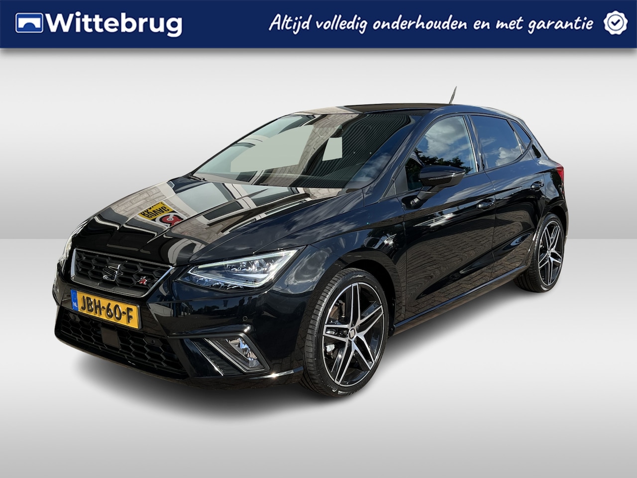 SEAT Ibiza - 1.0 TSI FR / AUTOMAAT/ CRUISE/ ALCANTARA/ NAVI/ FULL LINK/ RIJ-MODI/ PARK. SENSOREN + CAME - AutoWereld.nl