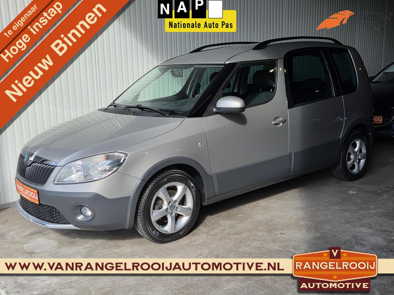 Skoda Roomster - 1.2 TSI Tour 1.2 TSI Tour, 1 eig., dealer oh., clima, cruise - AutoWereld.nl