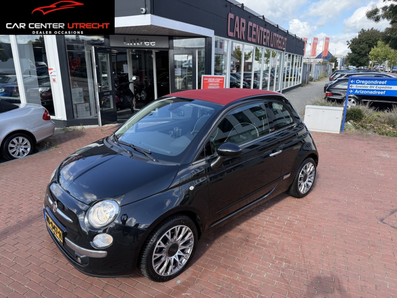 Fiat 500 C - 1.2 Lounge cabrio navigatie airco top auto - AutoWereld.nl