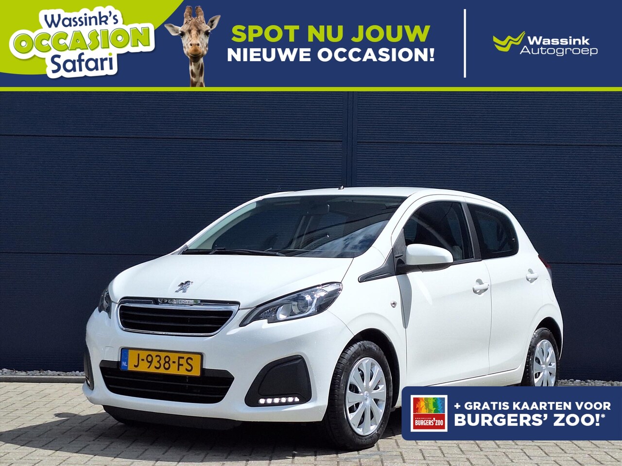 Peugeot 108 - 1.0 VTi 68pk ETG 5D Active | Automaat | Airco| Safari Actie - AutoWereld.nl