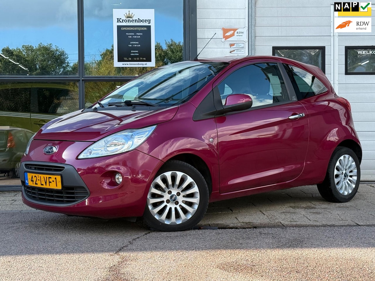 Ford Ka - 1.2 Titanium X 1.2 Titanium X, PANO, NAP, AIRCO, APK - AutoWereld.nl