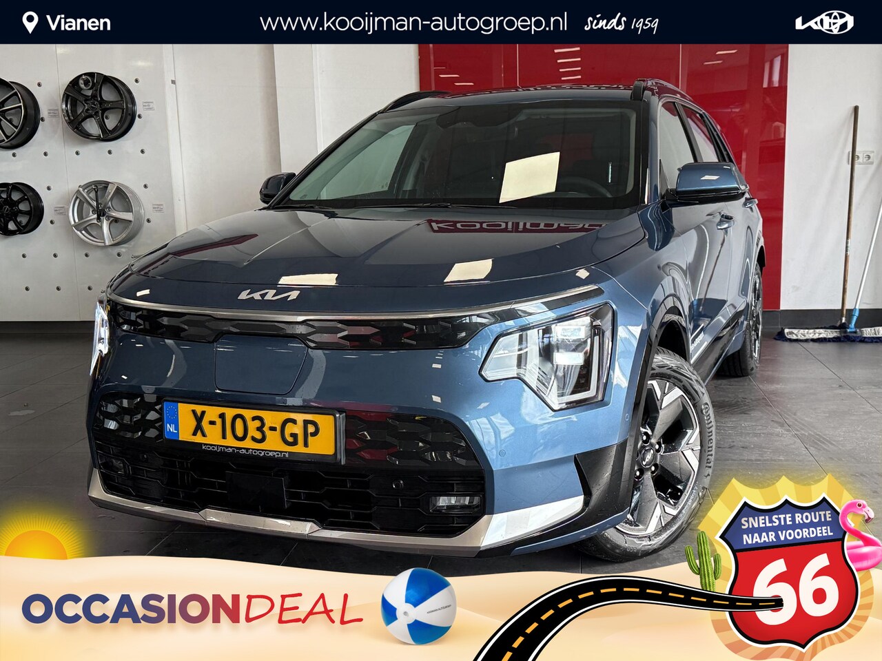 Kia Niro EV - ExecutiveLine 64.8 kWh Slechts 4832 KM, Head-Up Display, 1e Eigenaar - AutoWereld.nl