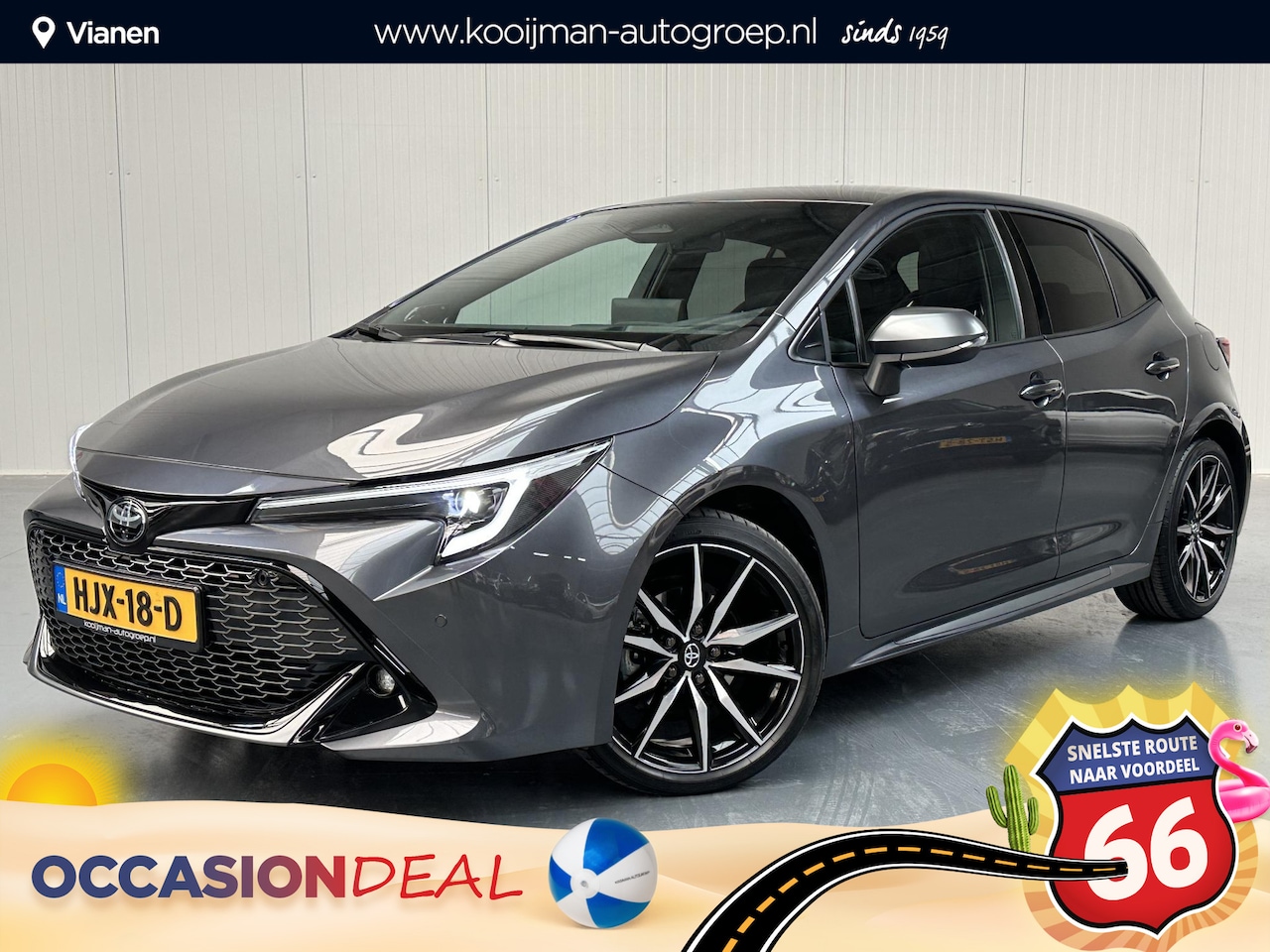 Toyota Corolla - Hybrid 140 GR Sport GR Sport Plus, Head-Up Display, Panoramadak, JBL , Digital cockpit, Fu - AutoWereld.nl