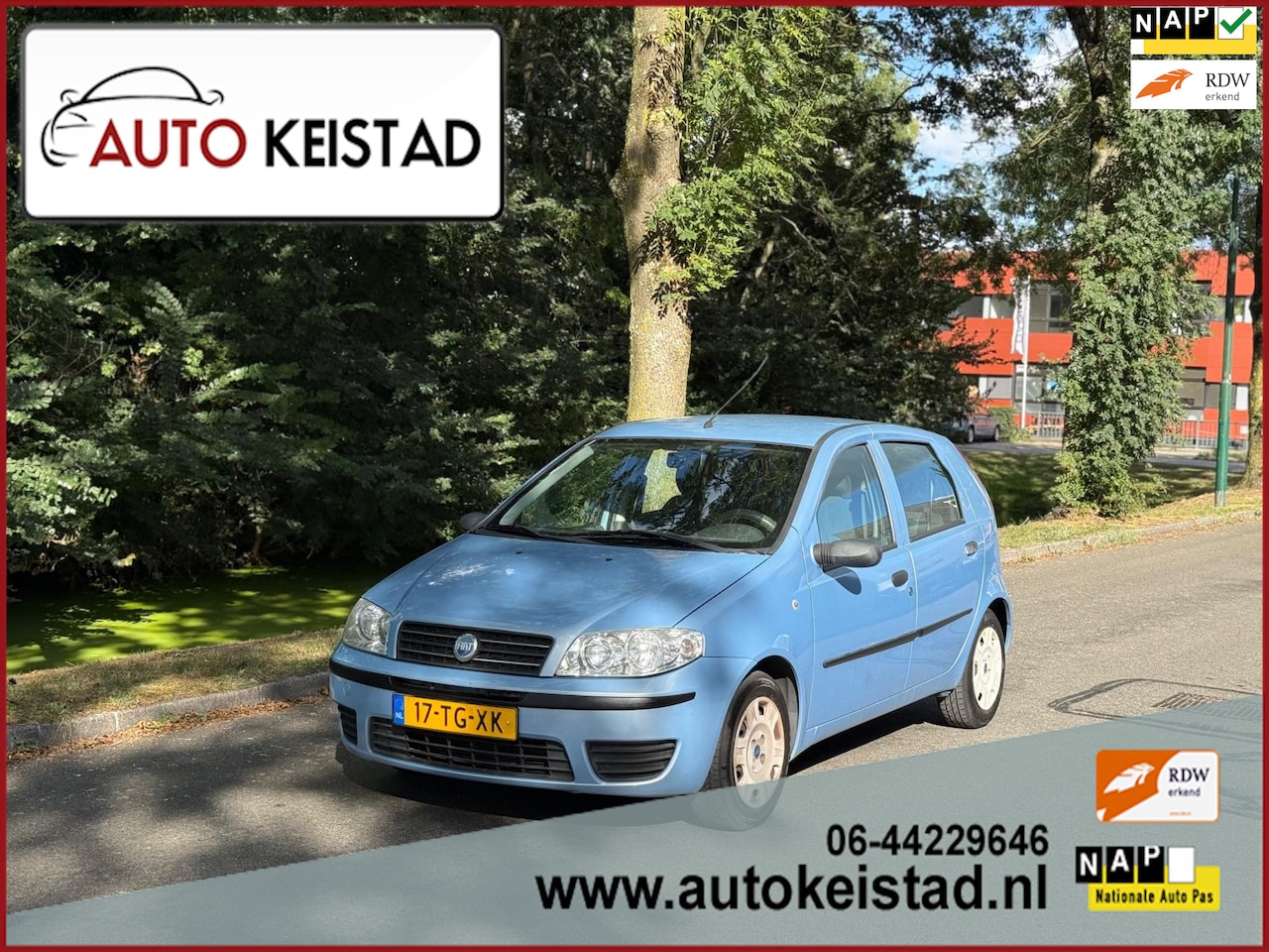 Fiat Punto - 1.2 Classic Edizione Cool 5-DEURS AIRCO/ 1 JAAR APK! - AutoWereld.nl