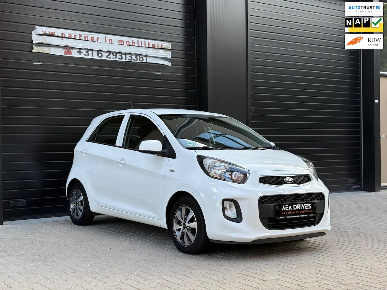 Kia Picanto - 1.0 CVVT EconomyPlusLinemet airco, achteruitrijcamera, slechts 64.479 km, dealer onderhoud - AutoWereld.nl