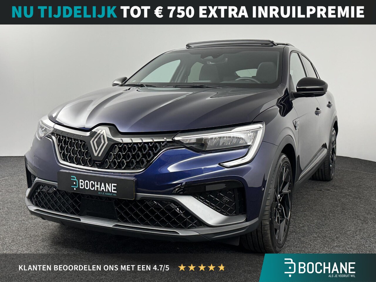 Renault Arkana - 1.6 E-Tech hybrid 145 Esprit Alpine | BOSE Audio | Panoramadak | 360° Camera | - AutoWereld.nl