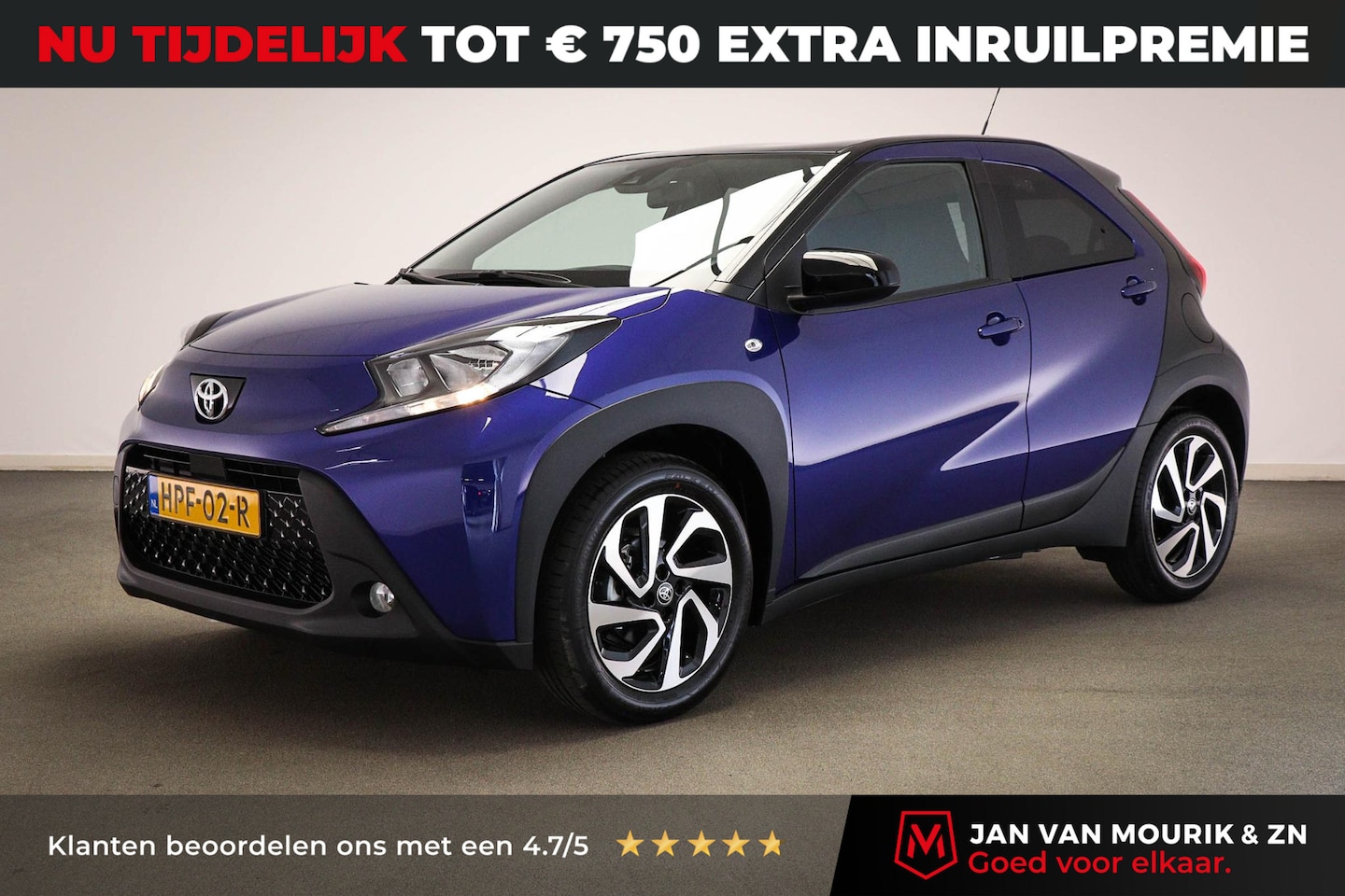 Toyota Aygo X - 1.0 VVT-i MT Pulse | NIEUWE AUTO | OP VOORRAAD - AutoWereld.nl