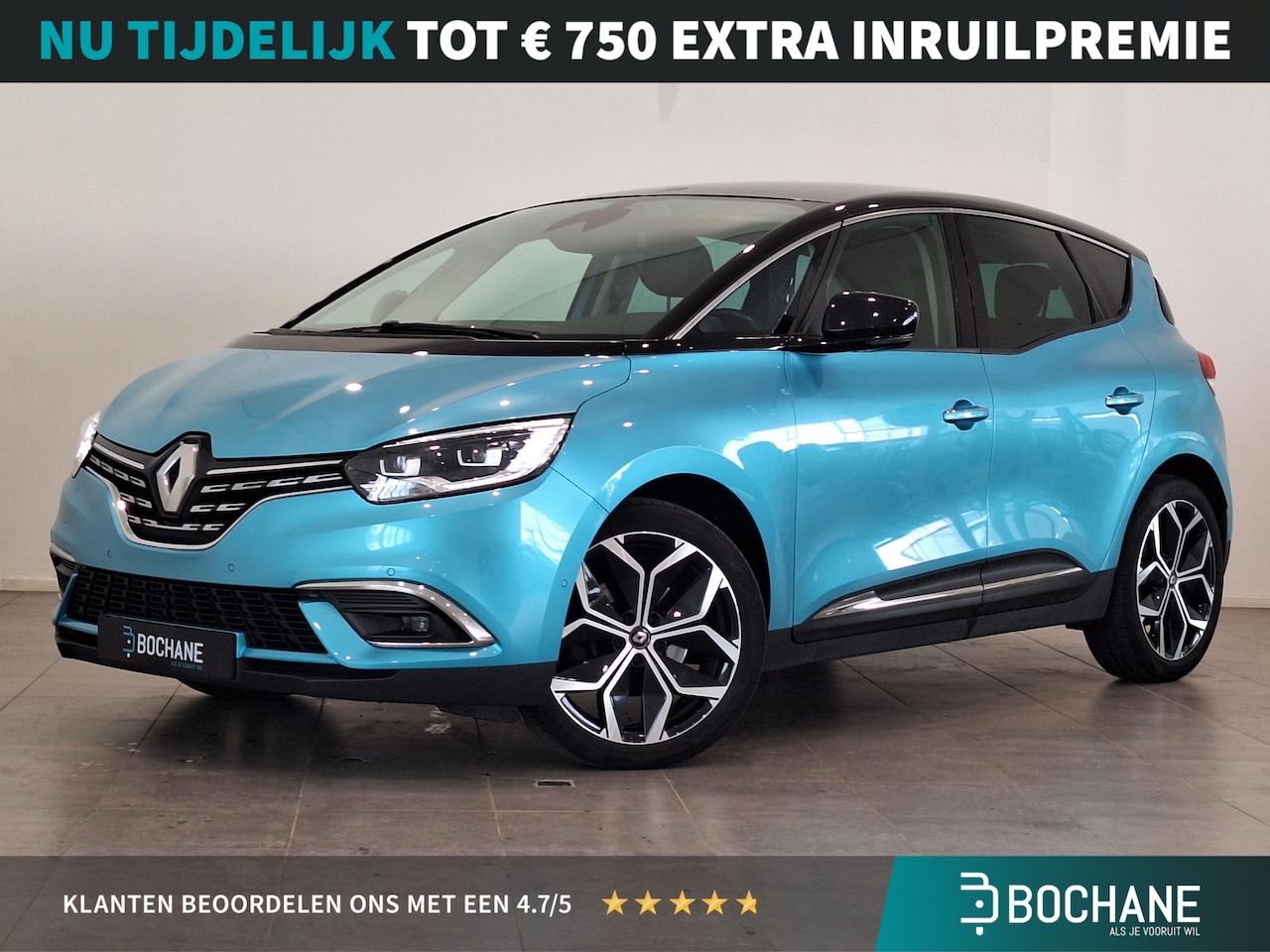 Renault Scénic - 1.3 TCe 140 EDC Intens | Navigatie | Climate Control | Cruise Control | Dodehoek Detectie - AutoWereld.nl