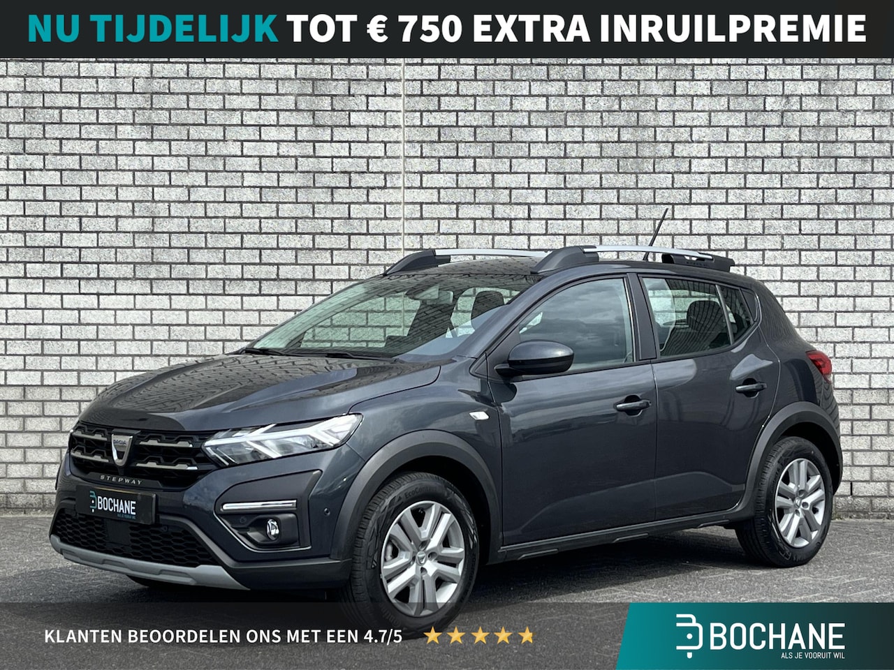 Dacia Sandero Stepway - 1.0 TCe 90 Comfort | Achteruitrijcamera | Apple CarPlay / Android Auto | Parkeersensoren V - AutoWereld.nl