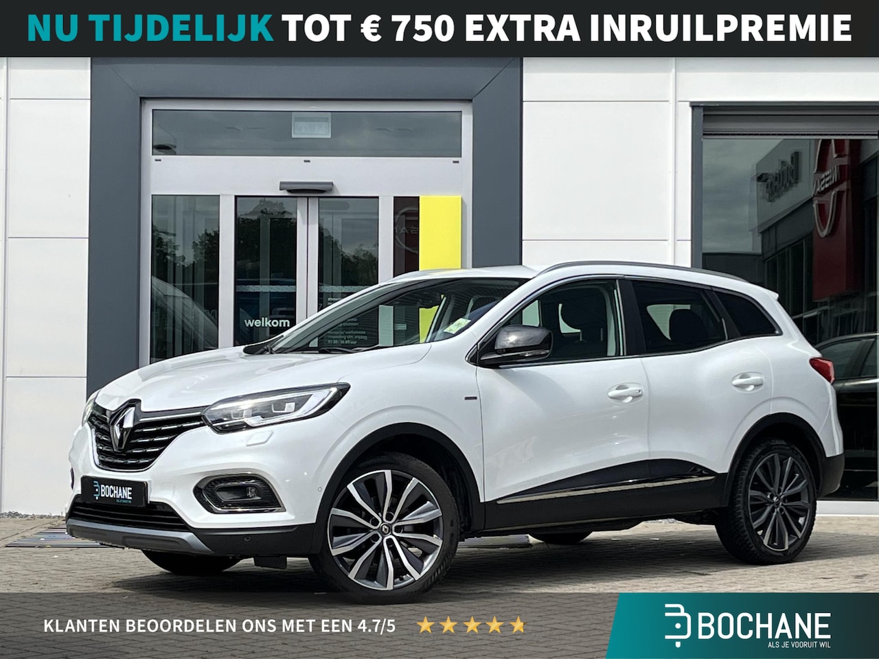 Renault Kadjar - 1.3 TCe Intens | Stoelverwarming | Trekhaak | Navigatie| - AutoWereld.nl