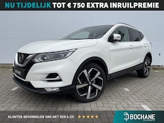 Nissan Qashqai - 1.3 DIG-T Tekna Trekhaak / Parkeersensoren / Navigatie / Voorraam verwarming / Stoelverwar