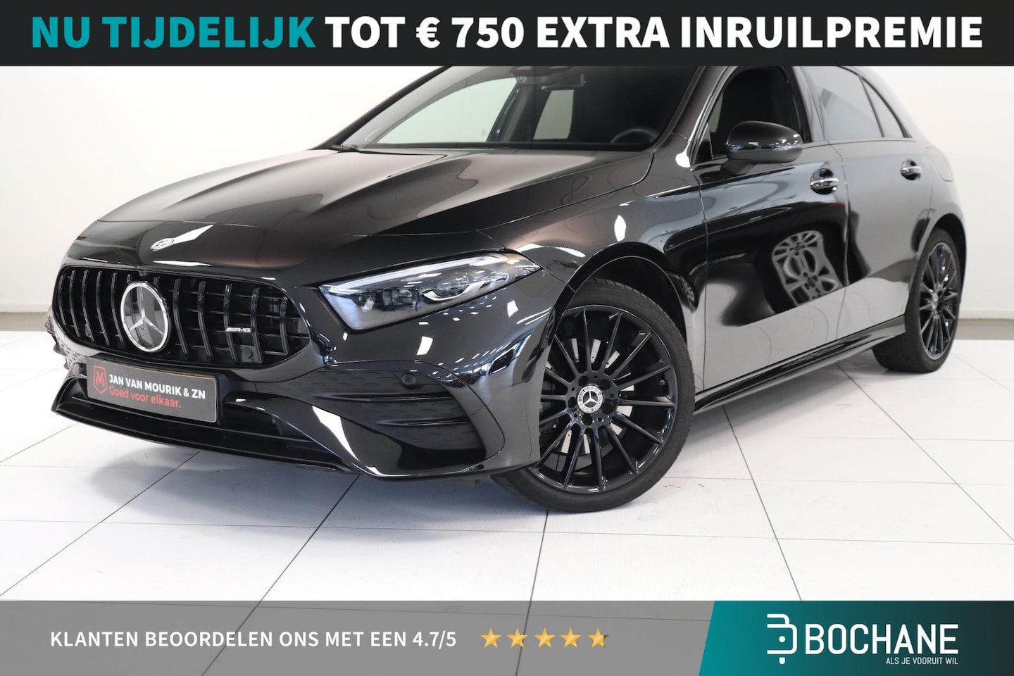 Mercedes-Benz A-klasse - 250 e AMG Line | Camera | Burmester audio | LED Matrix | Navigatie | AppleCarplay AndroidA - AutoWereld.nl