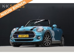MINI Cabrio - 1.5 Cooper Chili Serious Business [STOELVERWARMING, PARKEERSENSOREN, HALF LEDER/STOF, BLUE