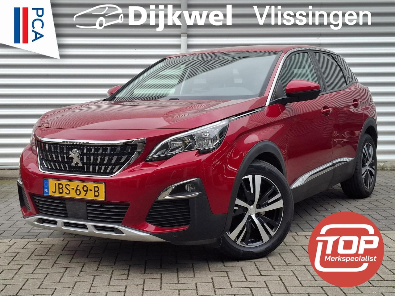 Peugeot 3008 - SUV 130 Allure Nav/Clim/Cam/LMV - AutoWereld.nl