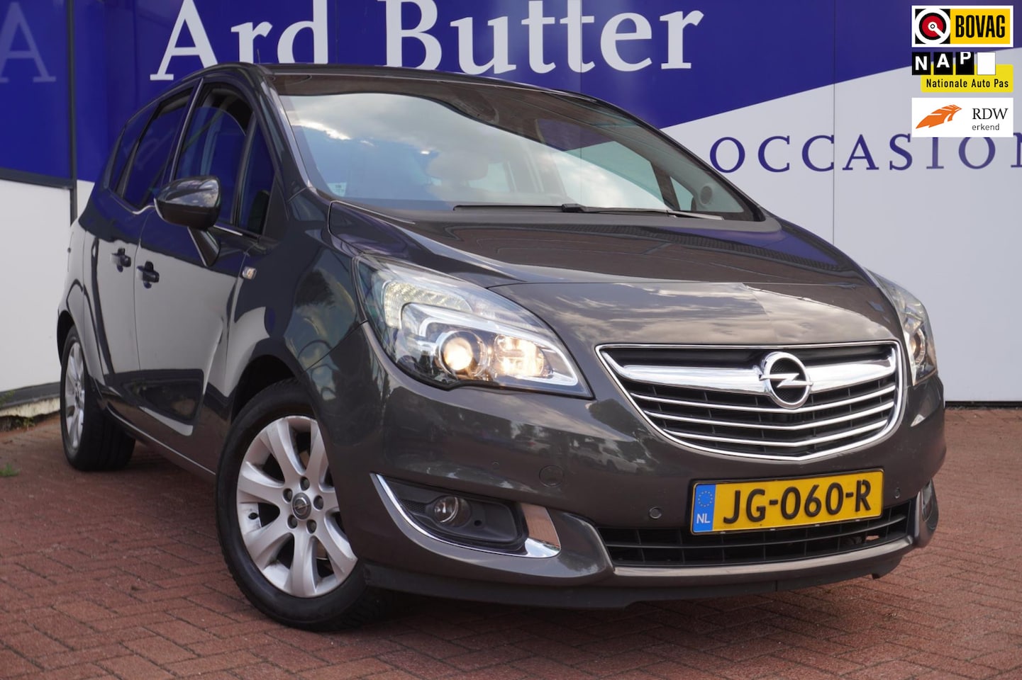 Opel Meriva - 1.4 Turbo Sport+Navigatie+Volleder+stoel-verw+parkeer-Hulp+airco+cruise = Goed onderhouden - AutoWereld.nl