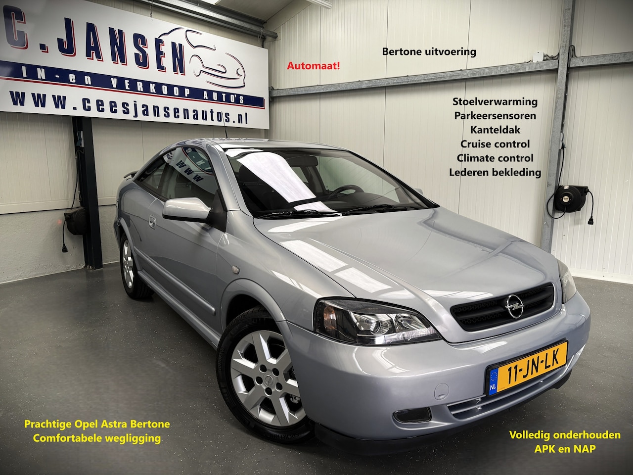 Opel Astra Coupé - 2.2-16V Bertone VEEL OPTIES !!! - AutoWereld.nl
