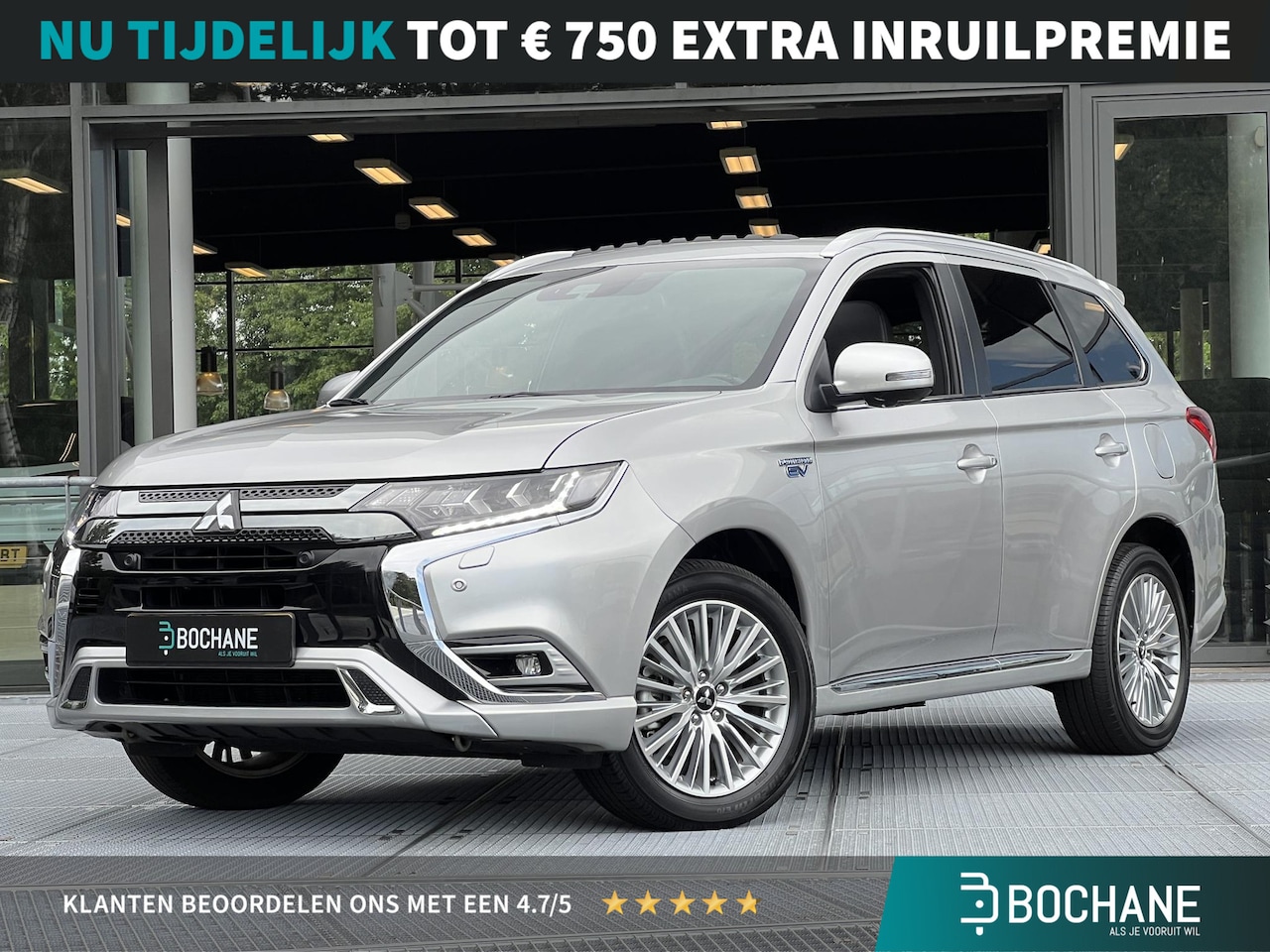 Mitsubishi Outlander - 2.4 PHEV Instyle | Panoramadak | 360° Camera | Apple Carplay - AutoWereld.nl