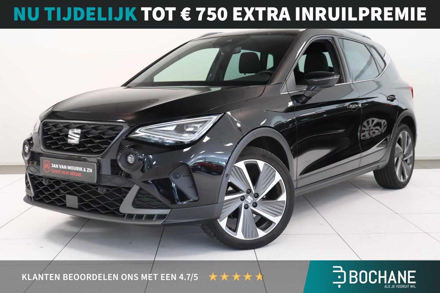 SEAT Arona - 1.5 TSI EVO FR Business Intense DSG | Camera | Climate control | Trekhaak | Navigatie | St - AutoWereld.nl