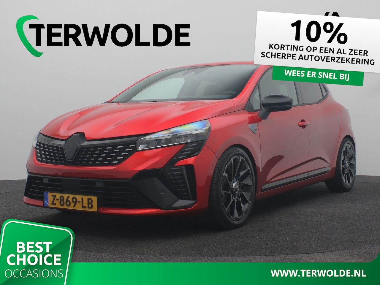 Renault Clio - TCe 90 esprit Alpine | TERWOLDE-Special | Verlaagd | Zwart optiek | BOSE Audio | Stoel- / - AutoWereld.nl