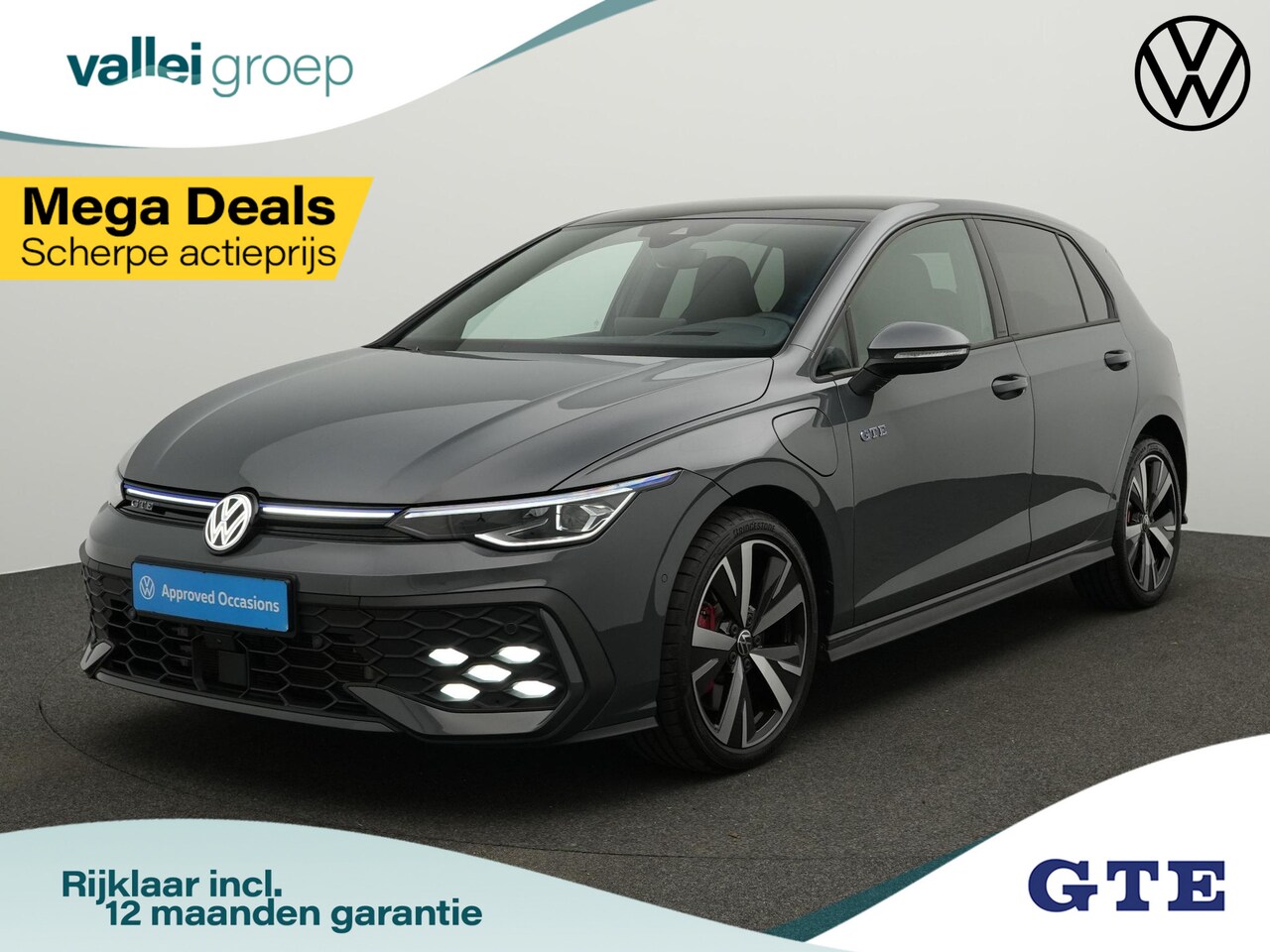 Volkswagen Golf - GTE 1.5 eHybrid 272 pk DSG | Adaptief onderstel | IQ Light | Rondomzicht camera | Head-up - AutoWereld.nl