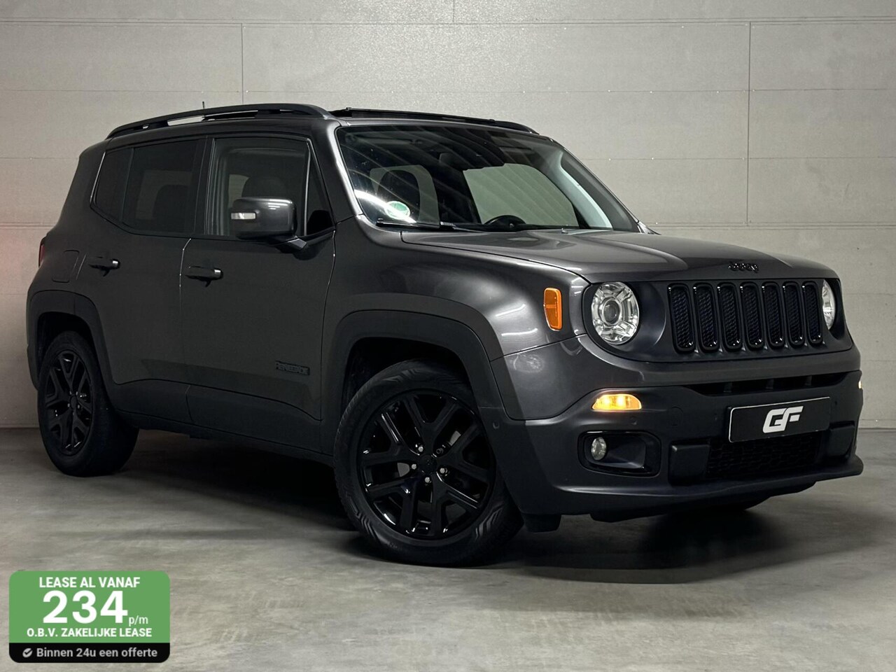 Jeep Renegade - 1.4 MultiAir Limited Pano Leer Cruise Navi Trekh. NAP - AutoWereld.nl