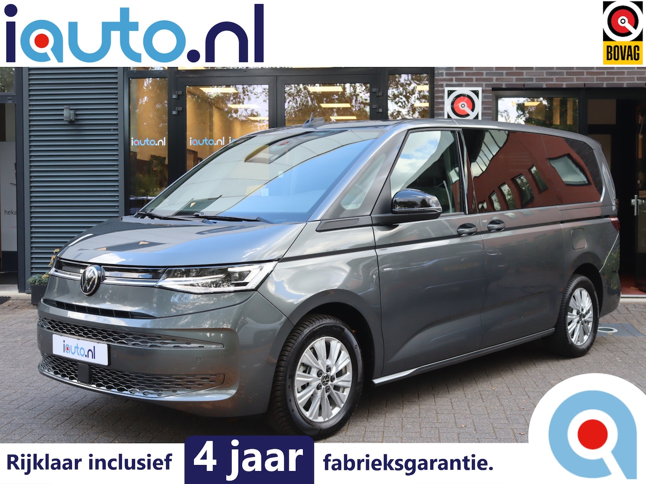 Volkswagen Multivan - 1.4 eHybrid L2H1 7 Pers/Panorama/IQ.Light/Camera/Trekhaak wegkl./Dodehoek/Acc/Dab+ - AutoWereld.nl