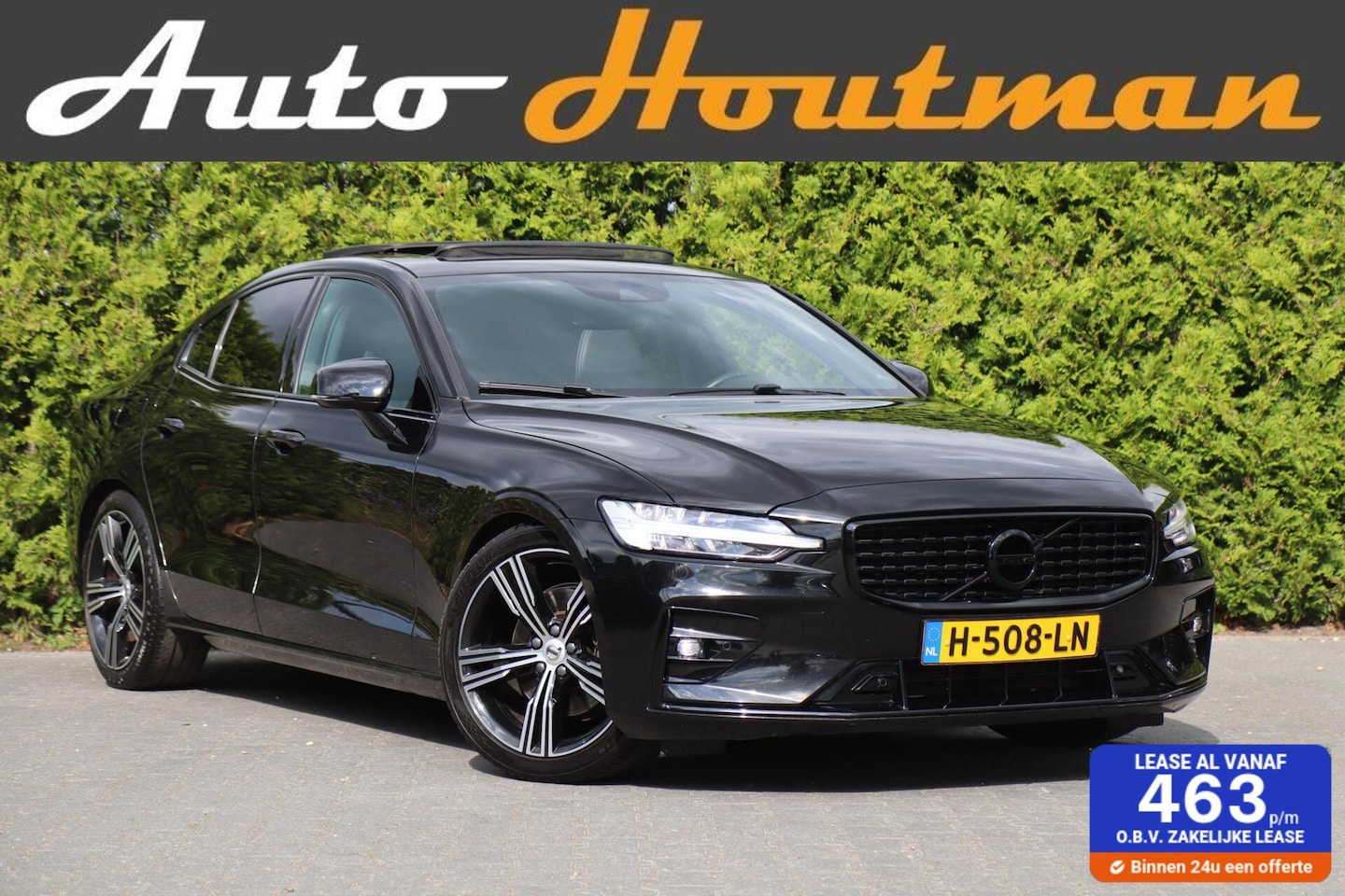 Volvo S60 - 2.0 T4 R-Design A. Cruise|Leder|Panodak|Led|Nav|Camera|Stoelverw.|Trhk - AutoWereld.nl