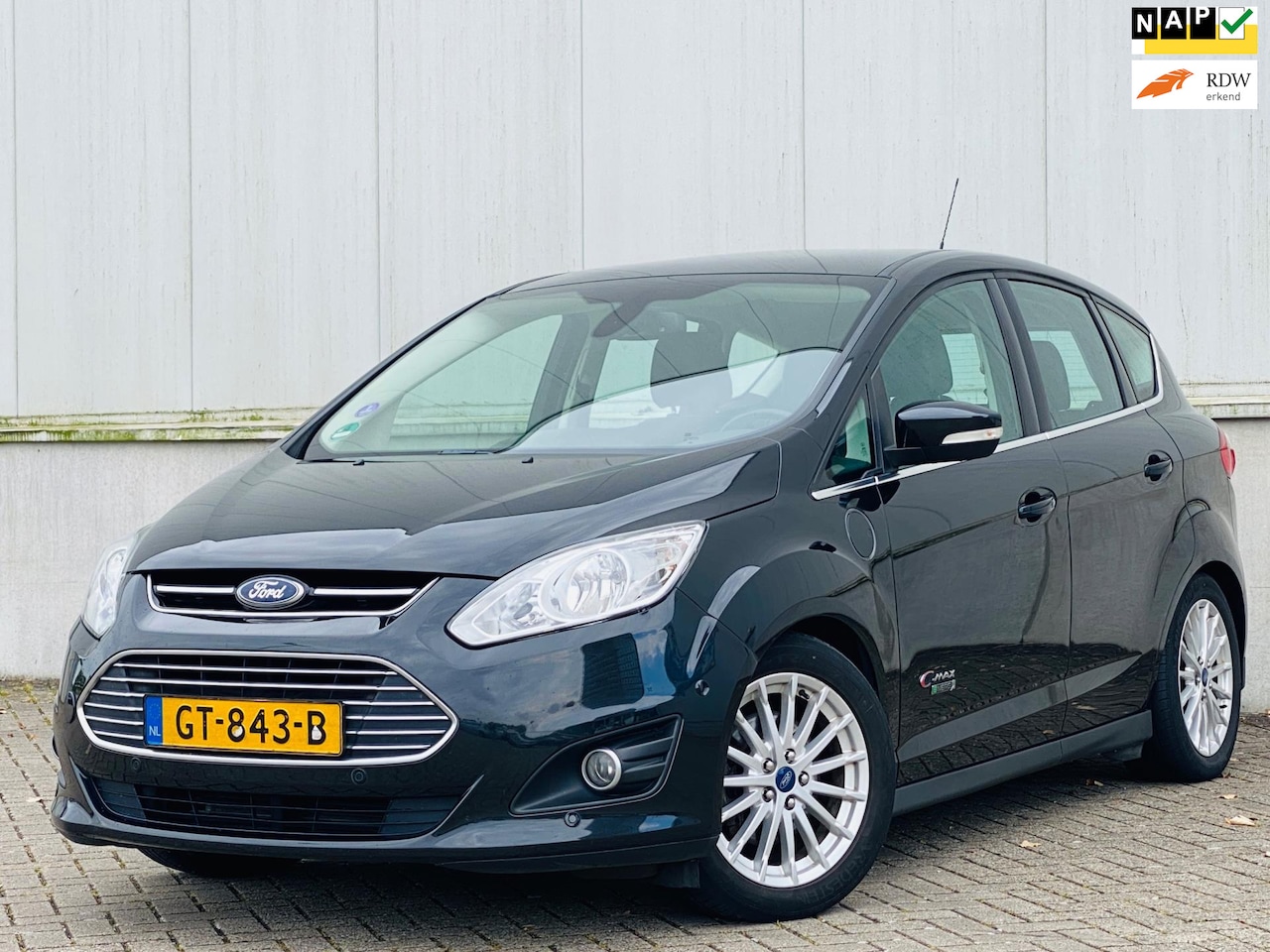 Ford C-Max - 2.0 Plug-in Hybrid Titanium Plus NAP I AUTOMAAT I PANORAMA DAK I LEER I NAVI I BOMVOL AUTO - AutoWereld.nl