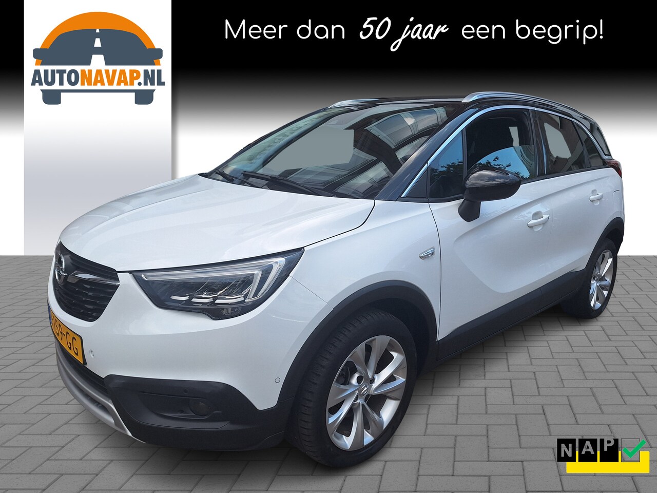 Opel Crossland X - 1.2 Turbo Ultimate Automaat /43.000 Km/Camera/Navi/1e Eig/Garantie - AutoWereld.nl