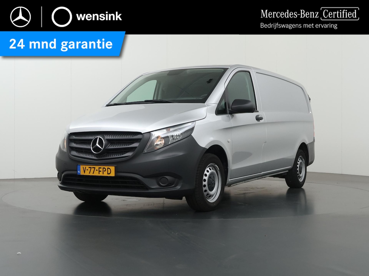 Mercedes-Benz Vito - 114 CDI | Aut. | Lang L2 | Airco | Achterdeuren | 3-zits | Carplay | Parkeercamera | Cruis - AutoWereld.nl