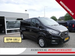 Ford Transit Custom - 2.0 TDCI 170PK, L1, Limited, Dubbel Cabine, Airco, Geen garantie zo meenemen, Distributier