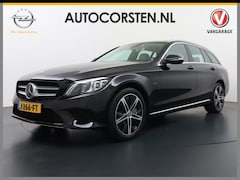 Mercedes-Benz C-klasse Estate - 300 e PHEV AUT-9 320pk 700Nm AMG Leer+Verwarmd Apple Android Carplay Me-Connect Sportstoel