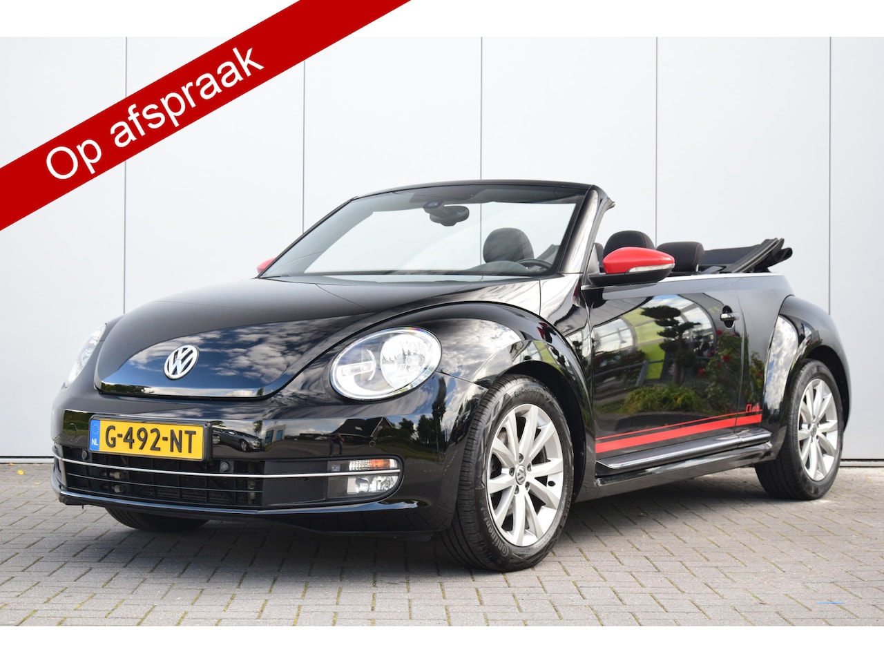 Volkswagen Beetle Cabriolet - 1.2 TSI Design Club BlueMotion Stoelverwarming Navi/Bluetooth Ecc Cruise PDc - AutoWereld.nl