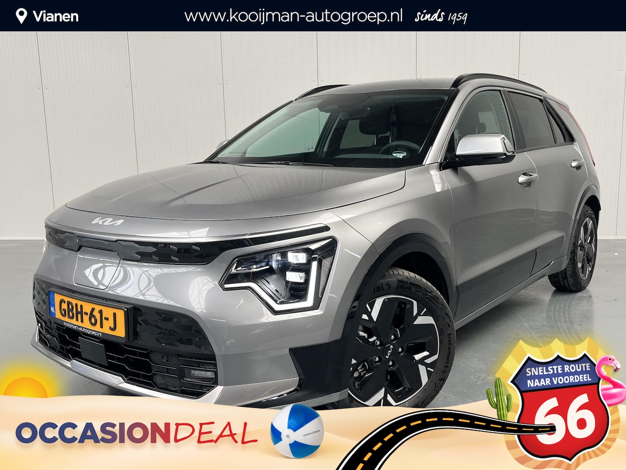 Kia Niro EV - Edition Advanced 64.8 kWh , Zeer lage kilometerstand! - AutoWereld.nl