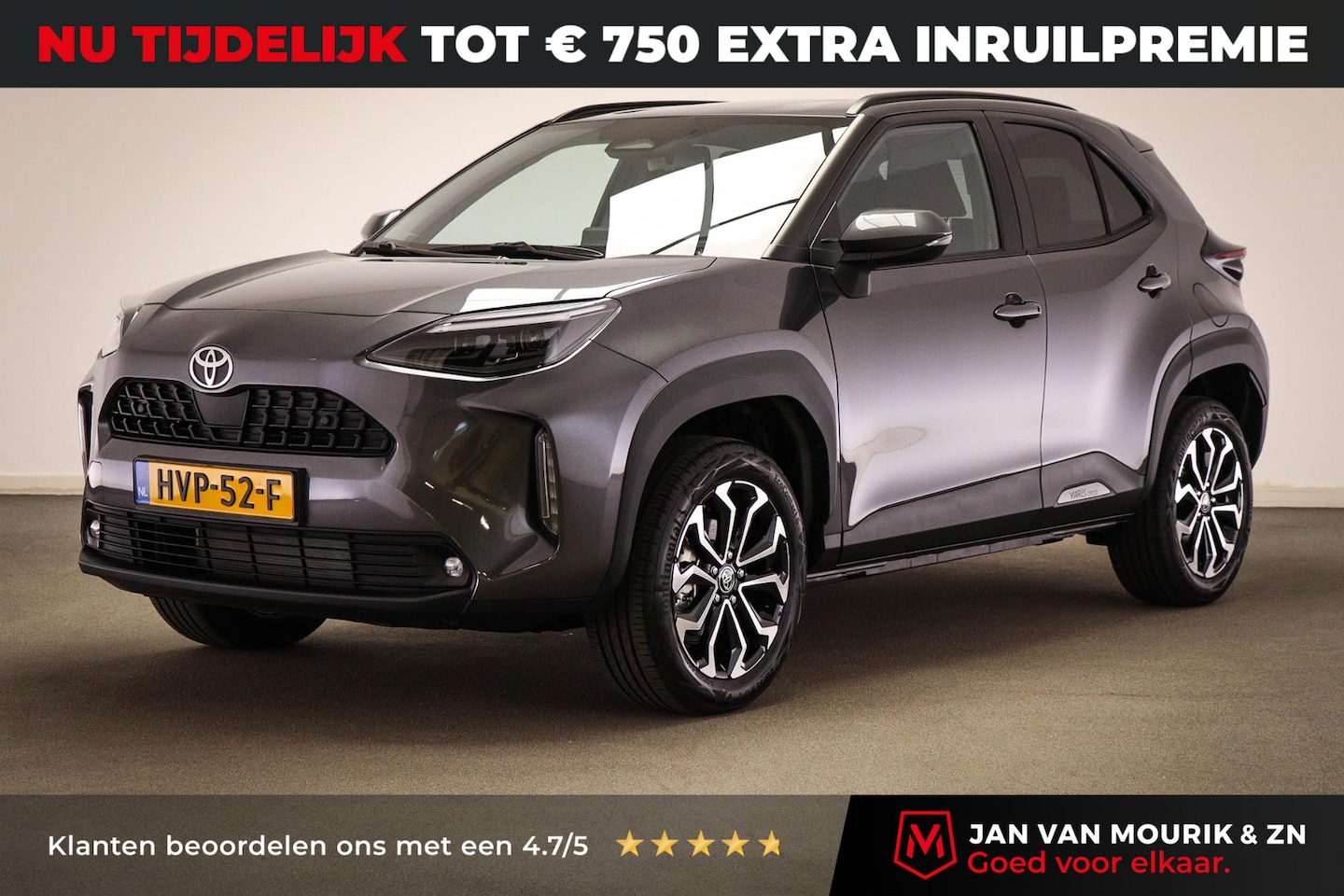 Toyota Yaris Cross - 1.5 Hybrid 130 Dynamic | COMFORT PACK | STUURVERWARMING | DAB | CAMERA - AutoWereld.nl