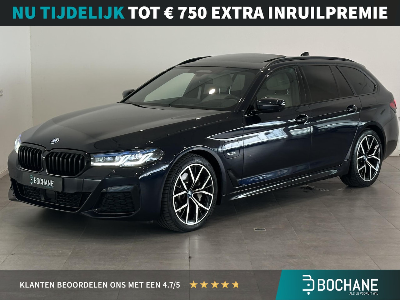 BMW 5-serie Touring - 530e xDrive Business Edition Plus | M Sport | Keyless | Panodak | 360° camera | Harman Kar - AutoWereld.nl
