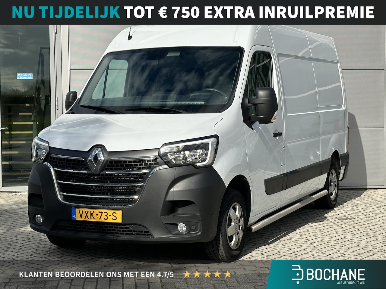 Renault Master - 2.3 dCi 135 T35 L2H2 Work Edition | AIRCO | NAVIGATIE | PARKEER SENSOREN VOOR + ACHTER | T - AutoWereld.nl