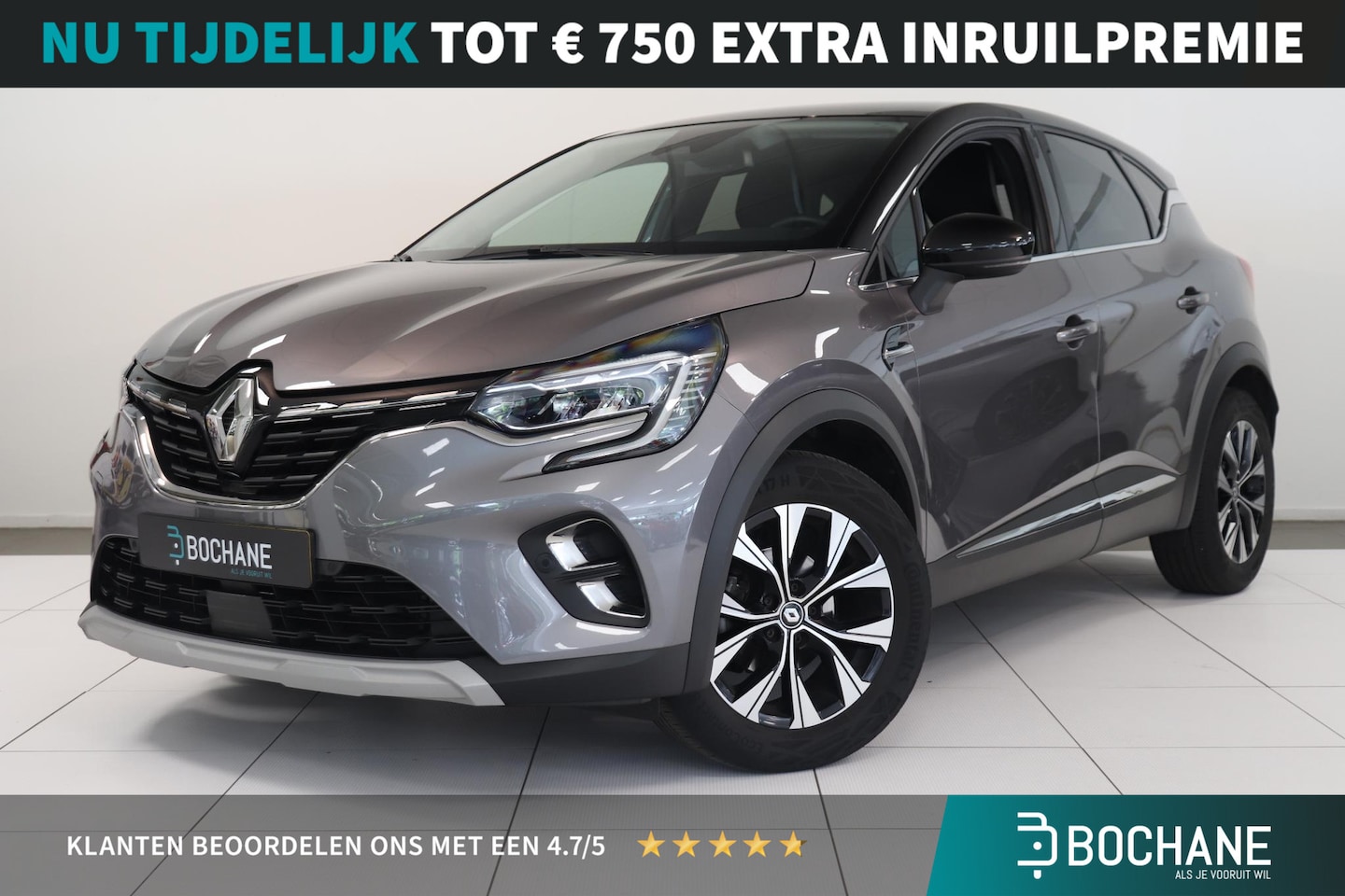 Renault Captur - 1.3 160 Pk techno Automaat | Camera | Adaptieve Cruise control | Navigatie | Stuur en stoe - AutoWereld.nl