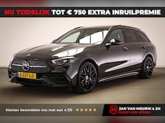 Mercedes-Benz C-klasse Estate - 300 e AMG Line | PANORAMADAK | NIGHT PAKKET | SFEERVERLICHTING | DAB | 360 CAMERA