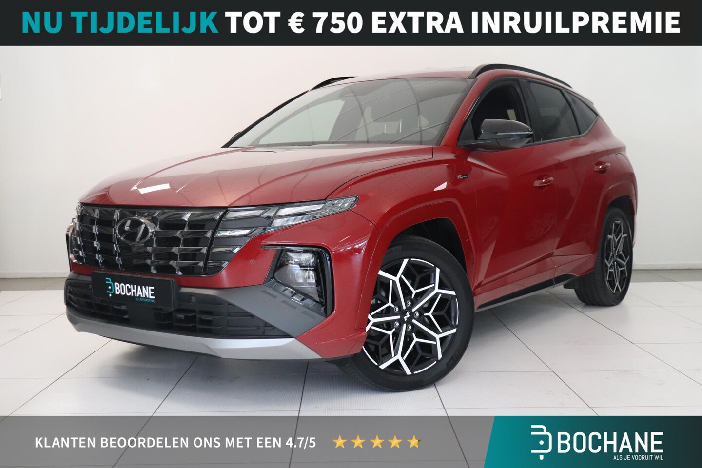 Hyundai Tucson - 1.6 T-GDI PHEV N Line 4WD | Achteruitrijcamera | Stoelverwarming / ventilatie | Elektrisch - AutoWereld.nl