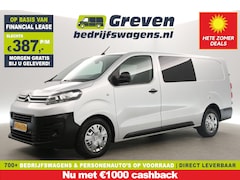 Citroën Jumpy - 2.0 BlueHDI L3H1 | MARGE | Dubbele Cabine | 5 Persoons | Airco | Trekhaak | Carplay | Crui