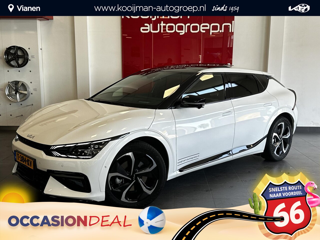 Kia EV6 - GT-Line 77.4 kWh |Tot 528KM bereik, BOMVOL opties| - AutoWereld.nl