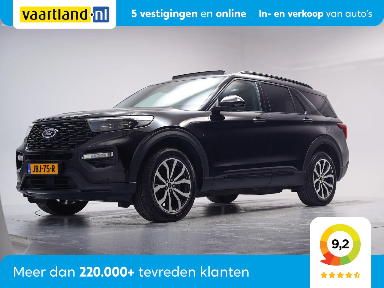 Ford Explorer - 3.0 V6 EcoBoost PHEV ST-Line 7 pers. [ Panorama Leder B&O LED ] - AutoWereld.nl