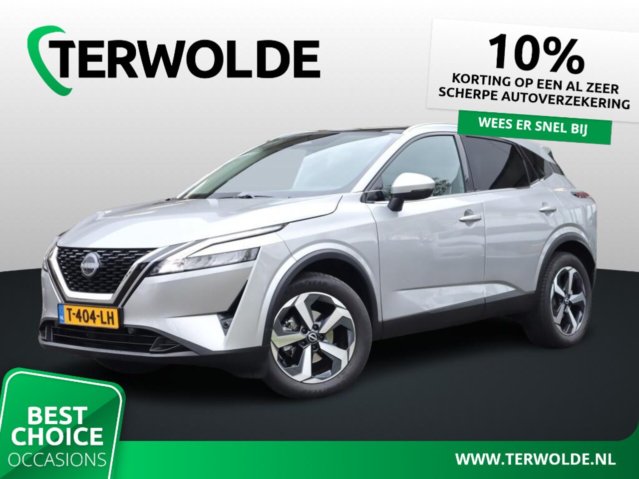 Nissan Qashqai - 1.3 MHEV Xtronic N-Connecta | Automaat | panoramadak | 360* Camera | Adapt. Cruise | - AutoWereld.nl