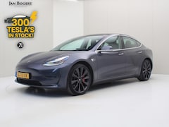 Tesla Model 3 - Performance AWD 486pk 75 kWh [ AUTOPILOT+530KM WLTP+PREMIUM AUDIO ]